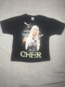 Vintage Cher Shirt Mens XL Black Living Proof Farewell Tour 2002 Concert Tee Y2K - Picture 1 of 6