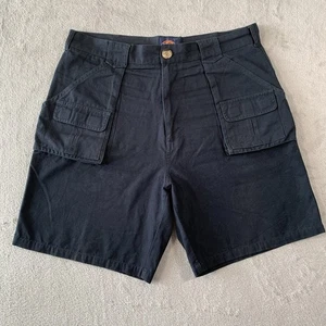 Pantalones Cortos Carga Dickies Para Hombres W36 Negros Ropa de Trabajo de Patín Sueltos Calce Relajado Surf Comercio - Imagen 1 de 13