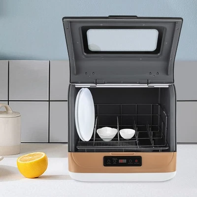 Mini Spülmaschine 35cm Geschirrspüler Tischgeschirrspüler freistehen 4 Modi 800W - Bild 1 von 4