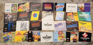 Lote 28 NES Nintendo Manual Solo TMNT Dragon Warrior Mr Hyde Rambo RoboCop TopGun - Imagen 1 de 4