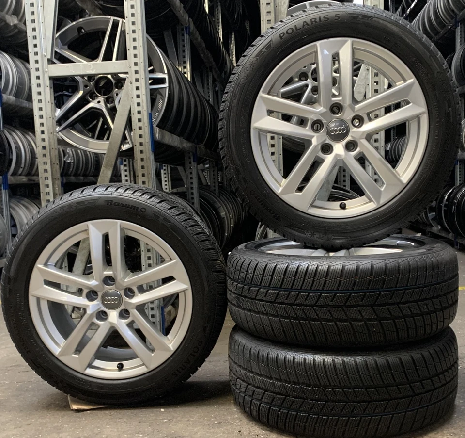 4x Original AUDI Winterräder 225/50 R17 98V - für A4 S4 B9 2352 - Bild 1 von 3