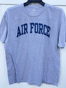 Air Force Fanatics Short Sleeve Gray T Shirt Men’s X-Large - Picture 1 of 4