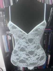 American apparel Dahlia Lace Bodysuit White - Picture 1 of 4