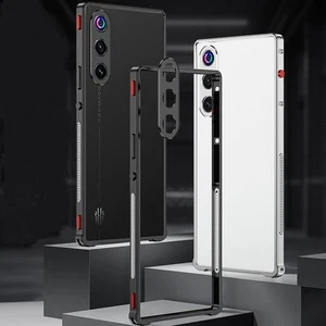 Aluminium Rahmen Bumper Case für ZTE Nubia Red Magic 10 Air 8 Pro + Metall Linse Cover - Bild 1 von 19