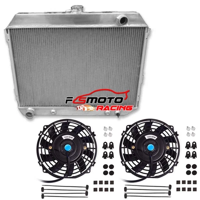 Радиатор + вентиляторы для 1968-1974 Plymouth Roadrunner/Satellite/GTX V8 Big Block AT - Изображение 1 из 4