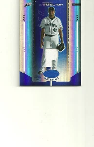DEWON BRAZELTON 04 LEAF CERTIFIED MATERIALS MIRROR BLUE JERSEY 60/100 RAYS - Picture 1 of 1