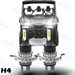 2x H4 9003 LED Headlight Bulb Kit For Yamaha Viking VI 700 YXM700P YXM 2014-2020 - Bild 1 von 11