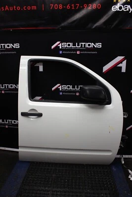 Nissan Frontier 2012-2019 doble cabina pasajero derecho puerta delantera blanco OEM Foto 1 de 4