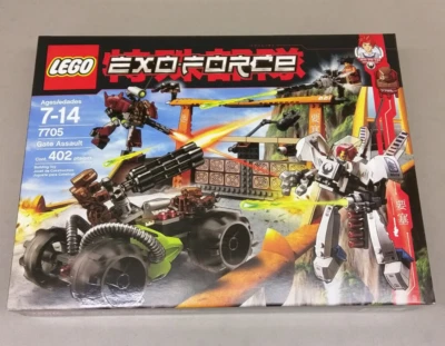 LEGO Exo-Force 7705 Gate Assault NEW! Ha-Ya-To Iron Drones Tank Mech Missile - Image 1 of 4