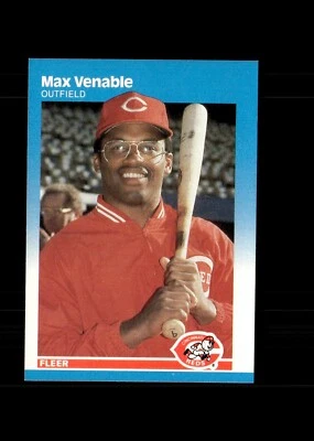 1987 Fleer - Max Venable #216 - Image 1 of 2