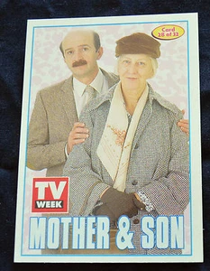 MOTHER & SON - TV WEEK COLLECTORS CLASSIC SHOWS CARD #28 - RARE - Picture 1 of 1