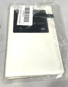 Set of 2-Samsung S-View Flip Cover For Galaxy S5 White Id Chip Case Folio Sleek - Picture 1 of 3