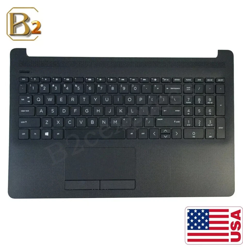 HP 15-db Series OEM Palmrest W/ Keyboard Speakers L20387-001 Ap29m000400