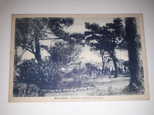 BRINDISI Giardino Vittorio Emanuele viaggiata 1923 - Foto 1 di 2