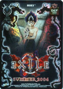 Hiei - Exile Insert Card - Cloud Foil - 1st Edition (Gateway) Yu Yu Hakusho - Picture 1 of 1