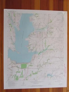 Lavon Texas 1964 Original Vintage USGS Topo Karte - Bild 1 von 1