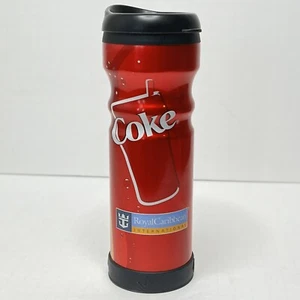 Royal Caribbean Cruise Coca-Cola lata de refresco taza vaso tapa de viaje - Imagen 1 de 8