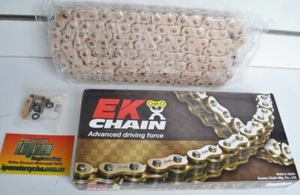 EK X RING 530 SRX2 122 LINK 14-530SRX211-122 XRING CHAIN EK GOLD MOTORCYCLE C... - Picture 1 of 5
