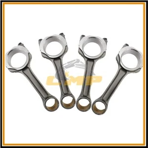4JB1 4JB1T 4 Connecting Rods For Isuzu Engine Pickup Trooper NPR NKR NHR - Picture 1 of 1