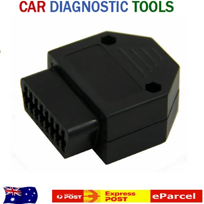 Conector de 16 pines enchufe de cable hembra adaptador OBDII diagnóstico OBD.  AT Foto 1 de 4