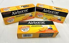 108 Count NEW Airborne Effervescent Immune Boost Vitamin C Tablets Orange 01/25