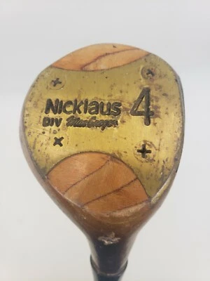 Jack Nicklaus DIV Macgregor Laminated 4 Wood Steel Shaft VINTAGE - Image 1 of 4