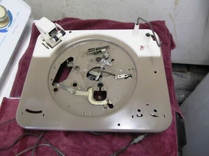 GARRARD TYPE A 4-SPEED TURNTABLE CHASSIS Base Plate For Parts Transcription - Picture 1 of 8
