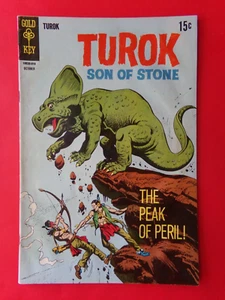 TUROK Son of Stone #63 Peak Peril * Silver Age (VG/F 5.0) GOLD KEY COMICS 1968 - Picture 1 of 3