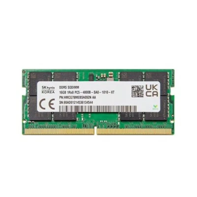 New SK Hynix 16GB DDR5 4800MHz PC5-38400 262-Pins 1RX8 Laptop SODIMM Memory Ram - Image 1 of 4