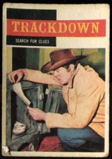 Trade Card, A&BC Chewing Gum, WESTERN SERIES, 1959, Trackdown, #2