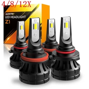 Kit de bombillas de conversión de faros LED 4/8/12X 9005 H8 H11 haz alto bajo brillo - Imagen 1 de 29