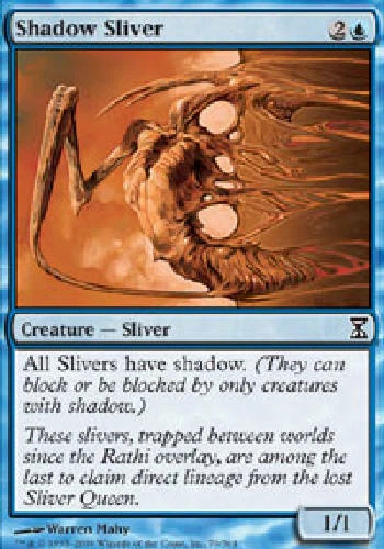 SHADOW SLIVER Time Spiral MTG Magic the Gathering Cards DJMagic - Image 1 of 1