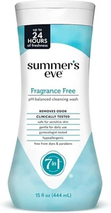 Summer's Eve pH Balanced Feminine Body Wash, 15 fl oz, Fragrance Free - Picture 1 of 7