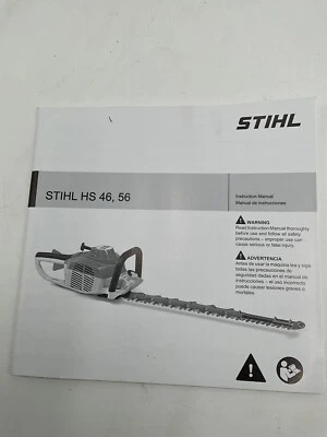 STIHL HS 46,56 Owner's Instruction Manual - Image 1 of 4
