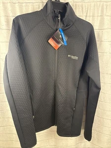 New Mens Columbia TITANIUM Crystal Leaf Helix Full Zip Jacket Sz Small MSRP $110 - Picture 1 of 10