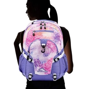 High Sierra Loop Backpack Extra Large Vibrant Purple Backpack with Unicorns - Picture 1 of 16