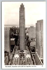 Edificio RPPC RCA, Rockefeller Center, Nueva York, Nueva York Mainzer Postal - Imagen 1 de 3