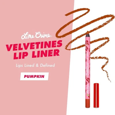 Lime Crime Velvetines Lip Liner PUMPKIN NEW Brick Red NIB Rare Discontinued - Image 1 of 4