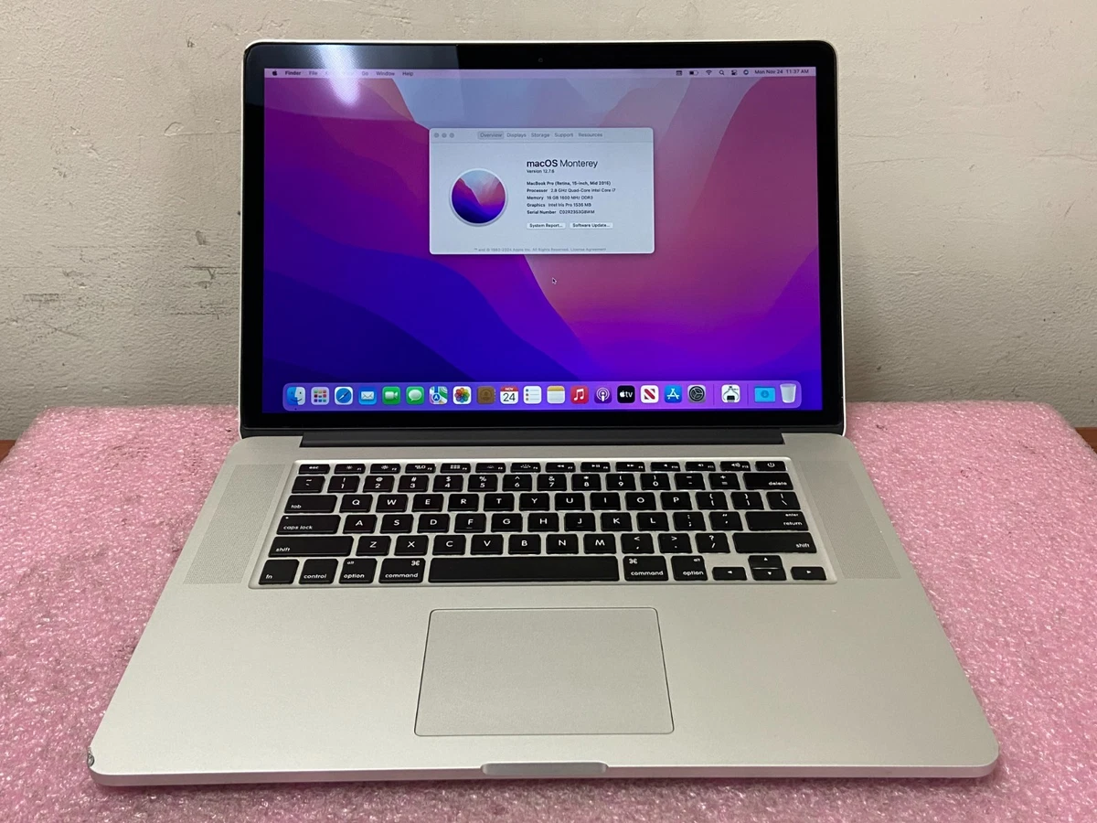 2015 Apple MacBook Pro 15.4 Inch Laptops for sale | eBay