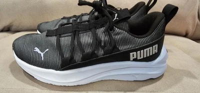 Женские кроссовки PUMA Softride One4all Daze на шнуровке черные/серые 31237601 размер 7 - Изображение 1 из 4