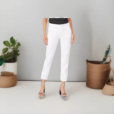 Pantalones de chándal Paige Mayslie, talla 30 blancos nuevos con etiquetas Foto 1 de 4