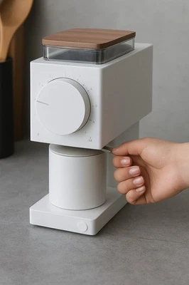 Fellow Ode Grinder Hopper Lid, Wood, Walnut - Image 1 of 3