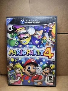 Mario Party 4 Nintendo Gamecube Case and Manual only NO DISC  - Picture 1 of 5