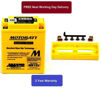 Battery (Motobatt) for 1982 Kawasaki GPZ 550 H1 (KZ550H1) - Image 1 of 4