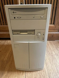 Vintage AMD K6-2 500 Mini-Tower PC Computer, working but no Hard Drive or OS - Picture 1 of 9