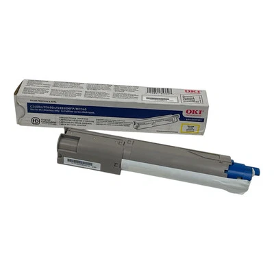 NEW Genuine OEM OKI Yellow Toner Cartridge C3400N/C3600N - Image 1 of 4