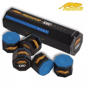Billard Kreide Billardkreide " Predator 1080 Pure " blau 5er Pack Pool - Bild 1 von 1