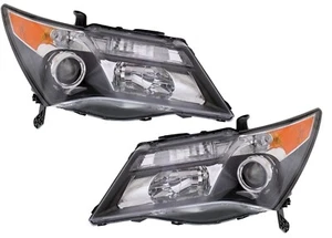 FIT ACURA MDX 2007-2009 RIGHT LEFT SPORT MODEL HEADLIGHTS HEAD LIGHTS LAMPS PAIR - Picture 1 of 5