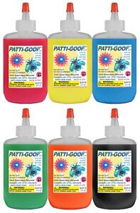 PATTI-GOOP 6-PACK MADE FOR CREEPY BUGS TOYS AND RUBBERY CRAWLERS PATTI GOOP