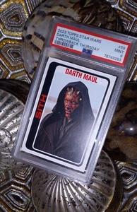 PSA MINT DARTH MAUL 2023 Topps Star Wars Throwback Thursday TBT #59 - Picture 1 of 2